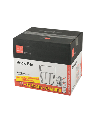 Bicchiere Juice Rock Bar Conf 36pz