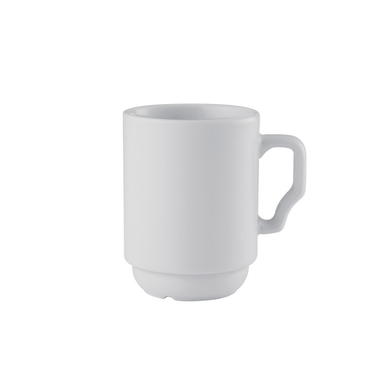 Tazza mug porcellana impilabile cl 25