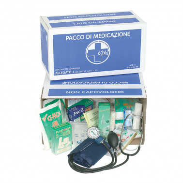 Pacco kit medicazione