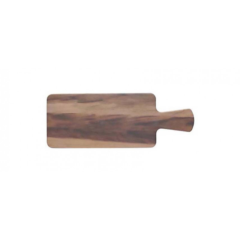 Vassoio rettangolare con manico effetto legno Buffet melamina